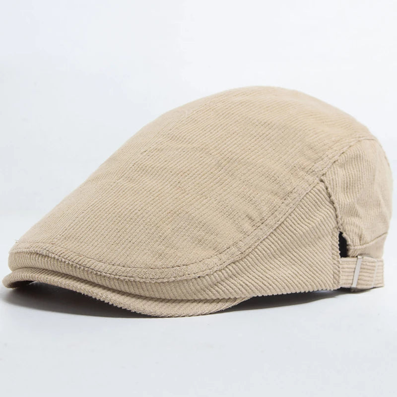 Caesaraugusta corduroy beret for men