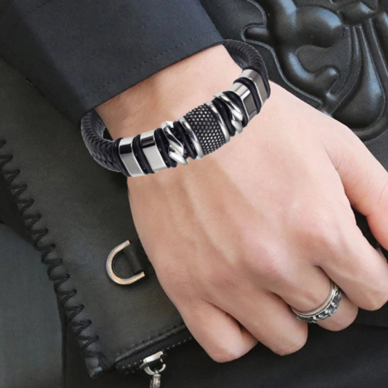 Noir Stud Bracelet