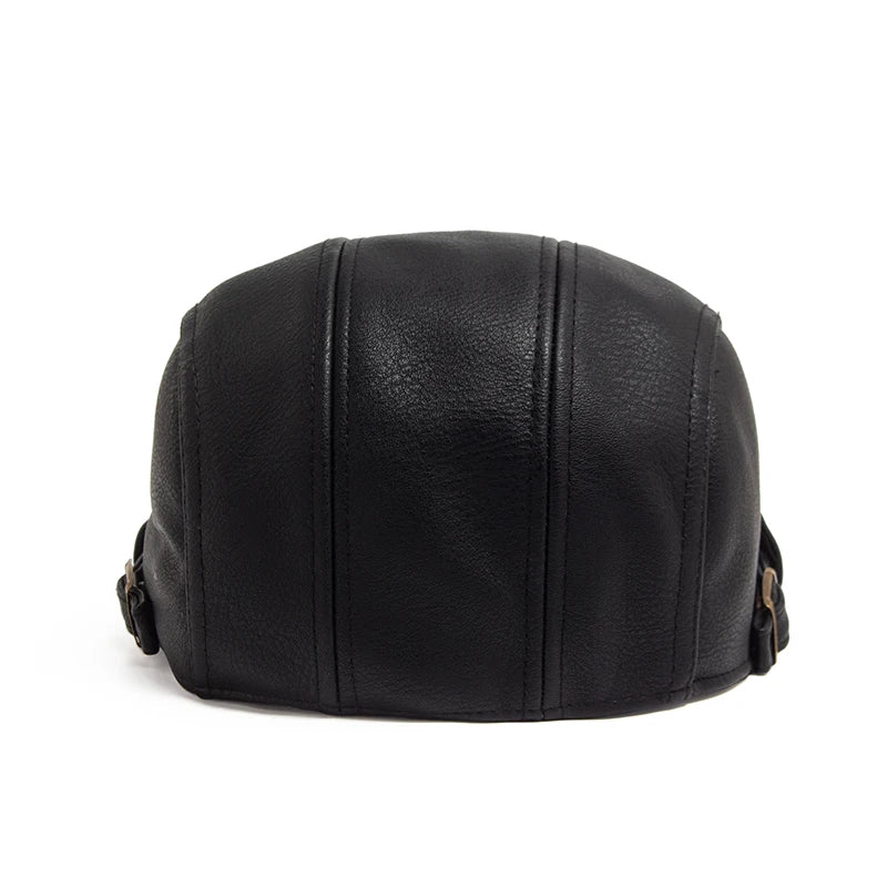 Potosí PU Leather Beret