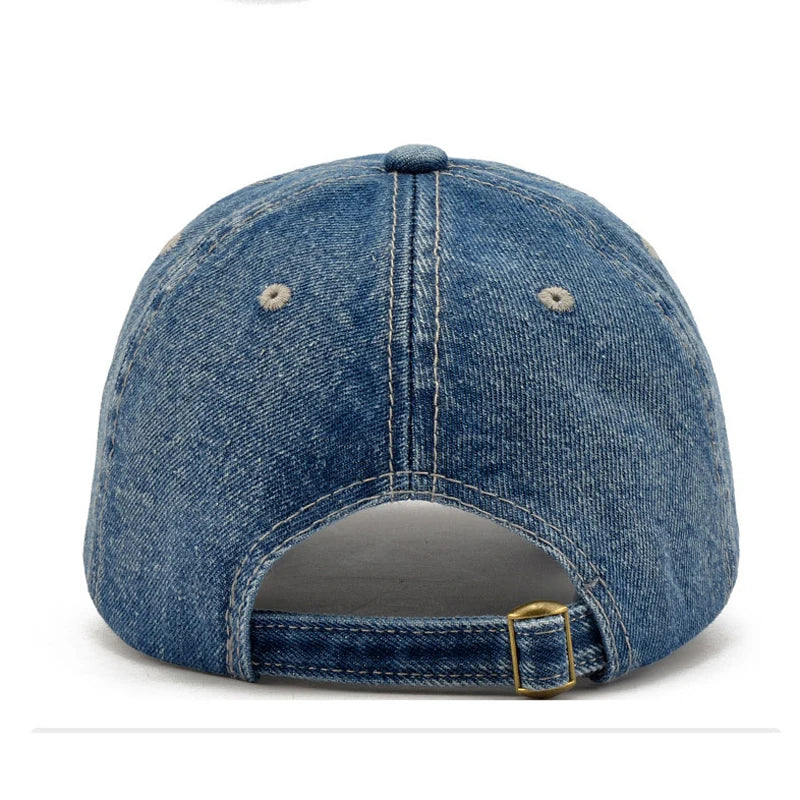 Venezia denim men's adjustable baseball cap