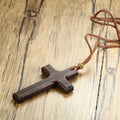 Tacna Wooden Cross Necklace