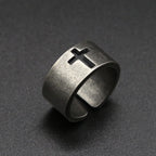 Lecce cross men's ring