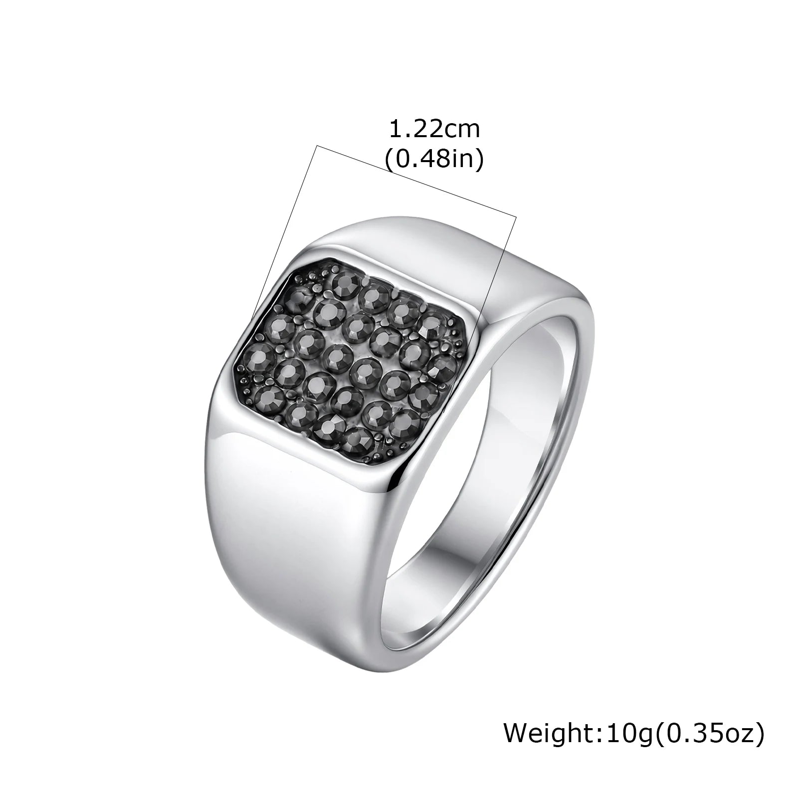 Teotihuacán Zircon Ring