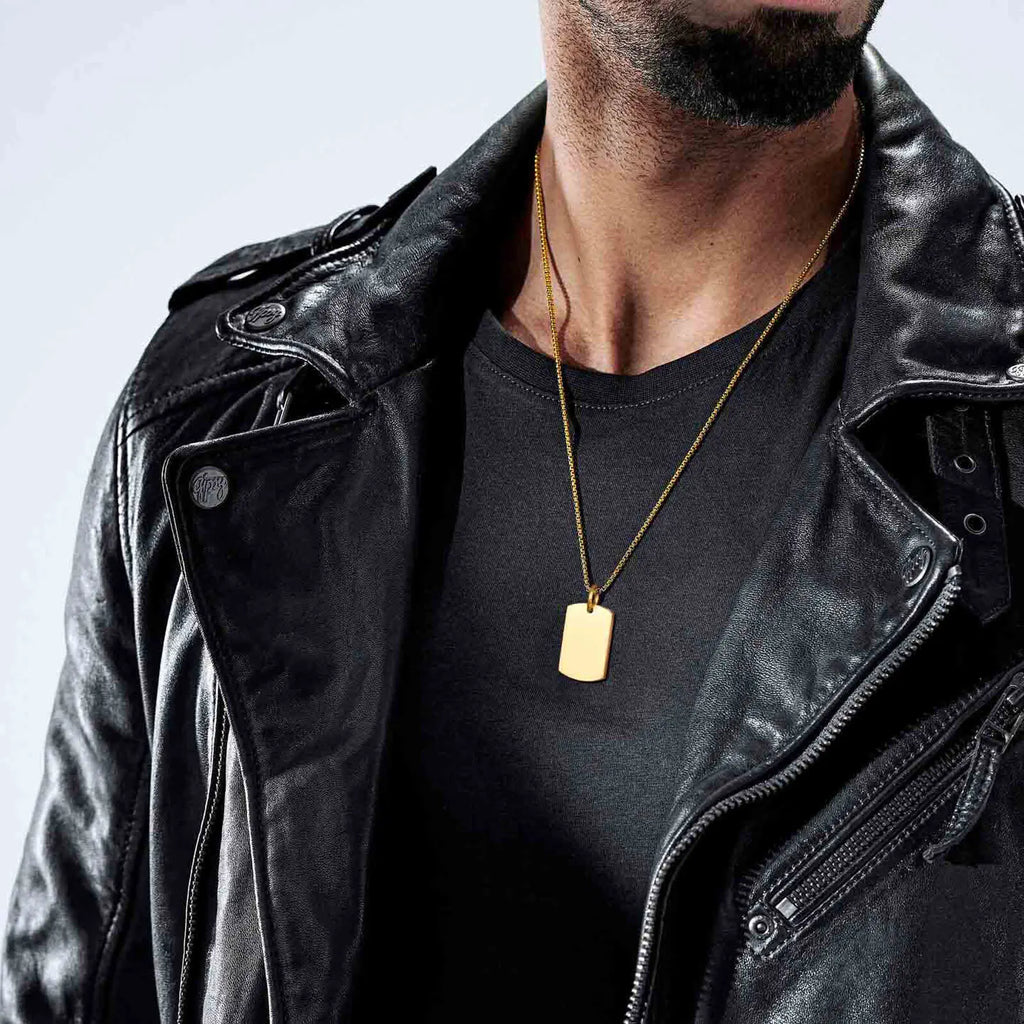 Tulum Dog Tag Necklace