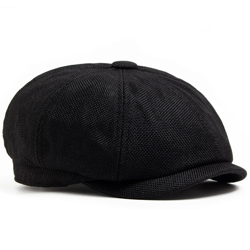 Brighton linen cap for men