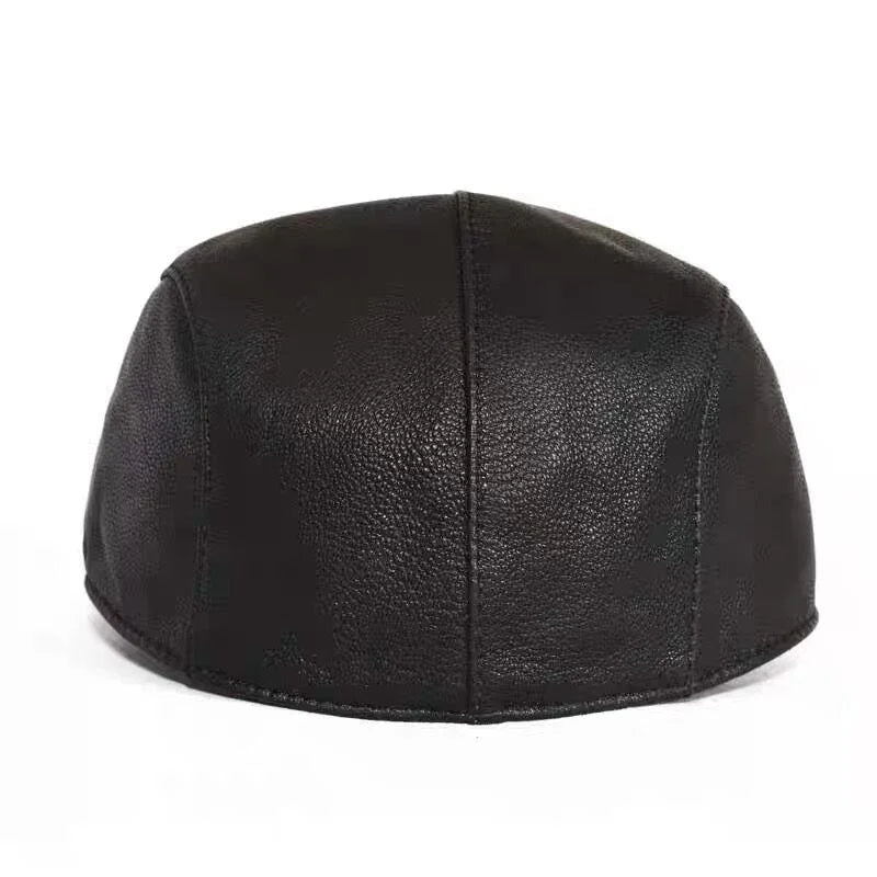 Comayagua Leather Beret — Ear Protection
