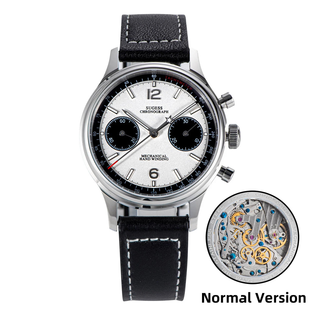 Sugess 1963 Pilot Chronograph — Seagull ST1901 & Sapphire 38mm