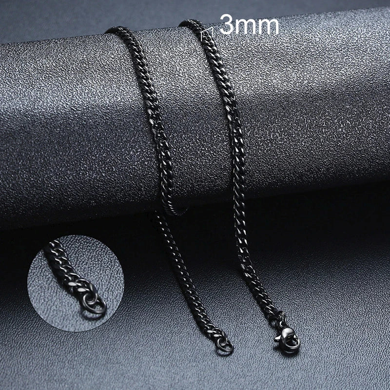 Neiva Cuban Chain Necklace – Stainless Steel