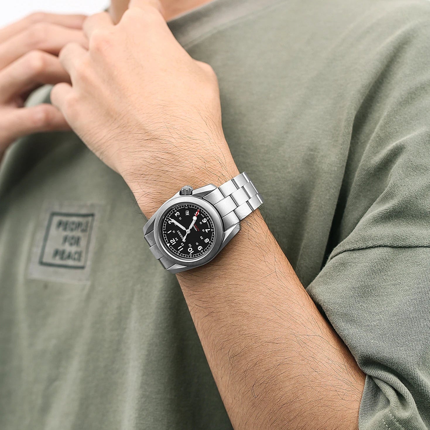 Boderry Voyager Automatic Watch — Titanium & Sapphire 40mm