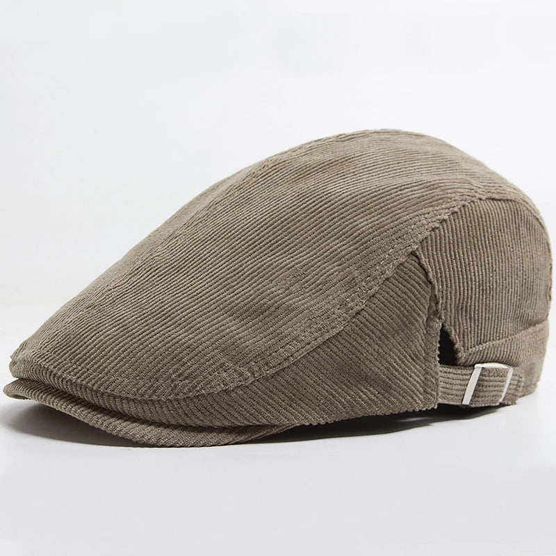 Caesaraugusta corduroy beret for men