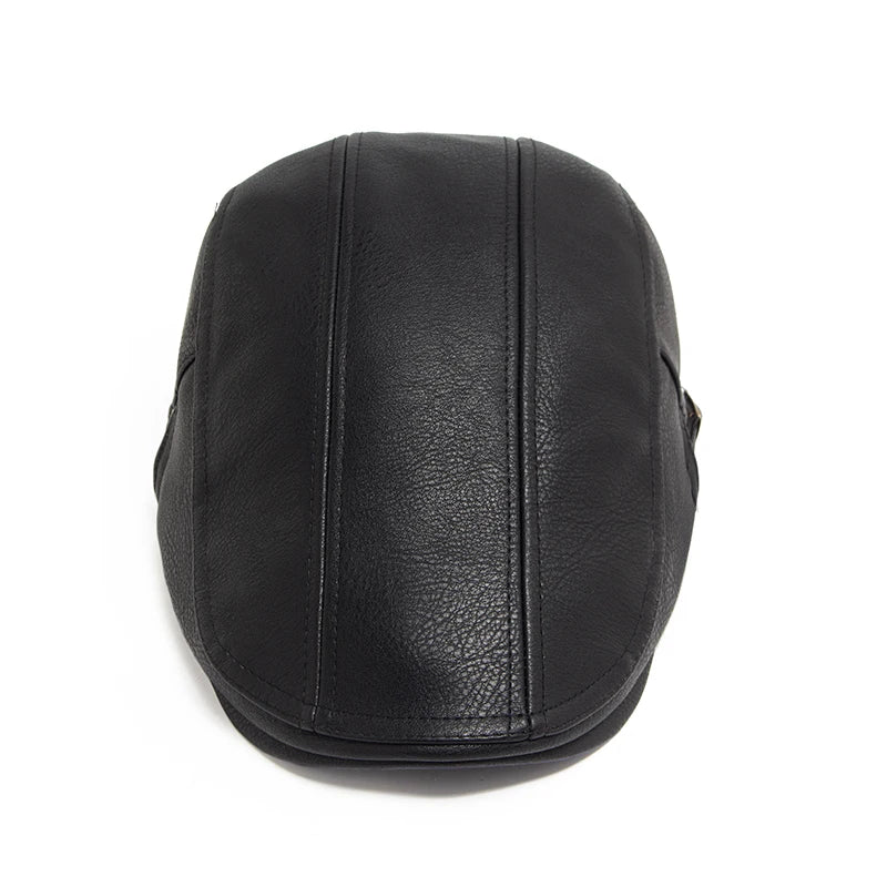 Potosí PU Leather Beret