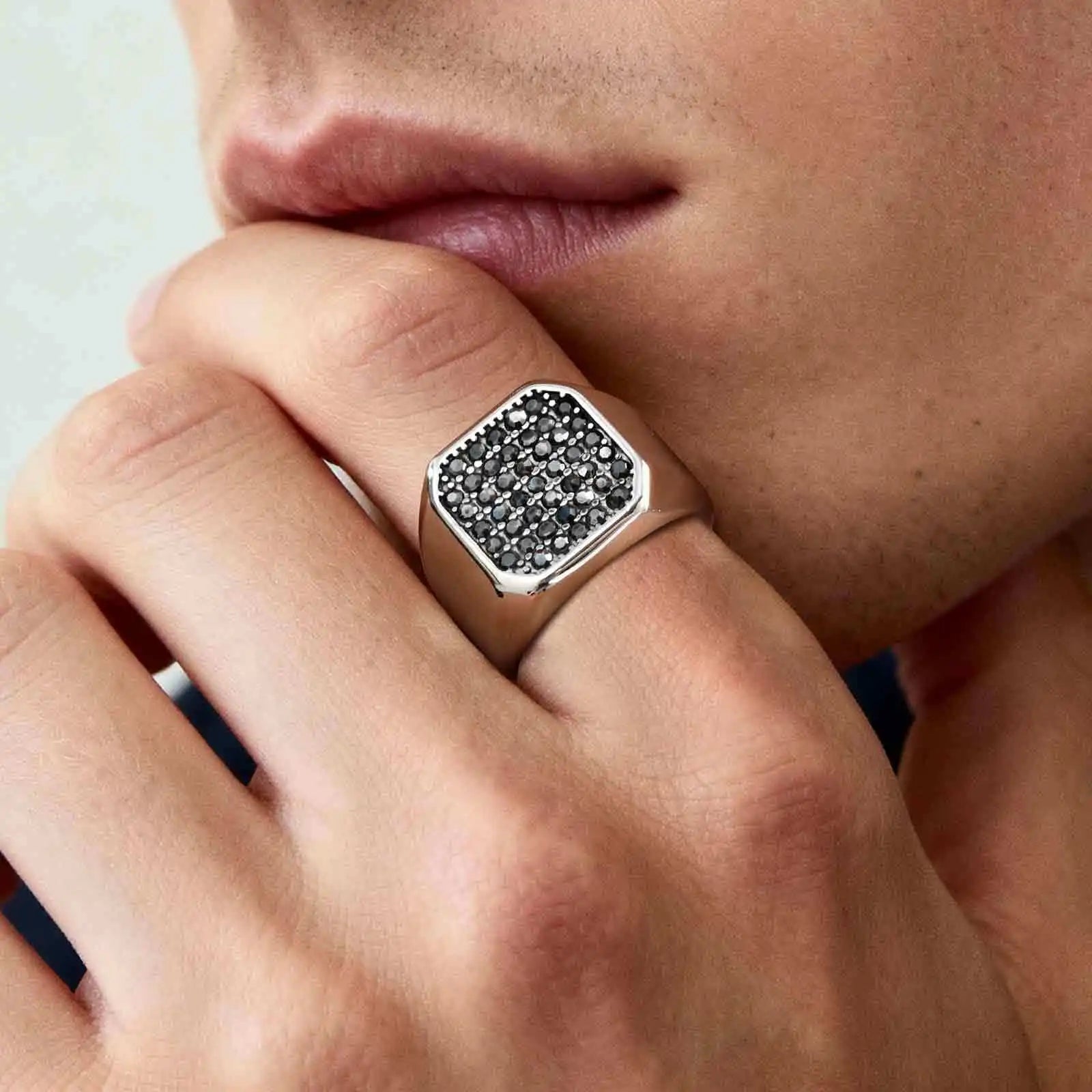 Teotihuacán Zircon Ring
