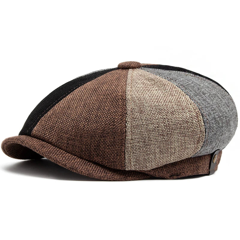 Brighton linen cap for men