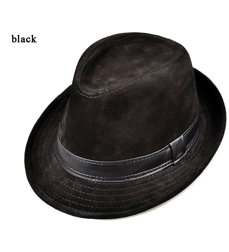 Mendoza Leather Stetson — Wide Brim