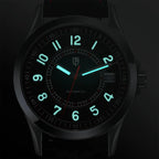 Lume Shot — Valparaíso Black Dial Red Accent