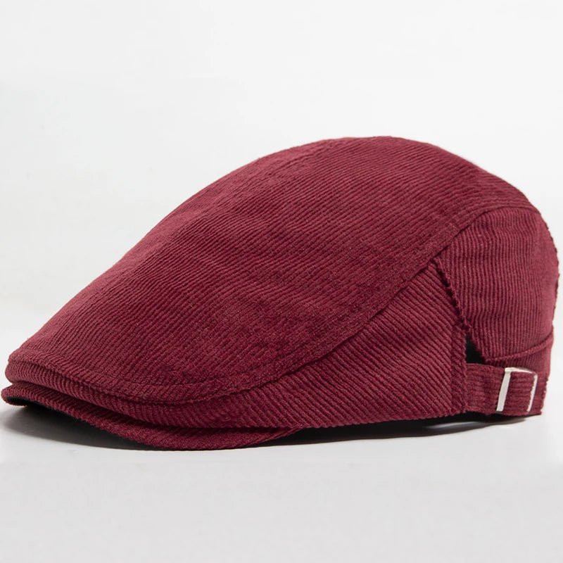 Caesaraugusta corduroy beret for men