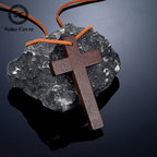 Tacna Wooden Cross Necklace