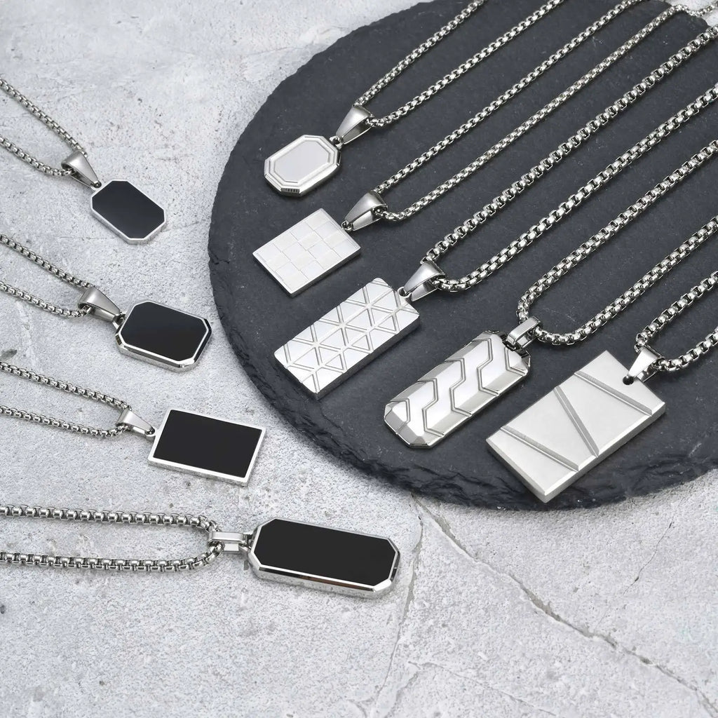 Medellín Dog Tag Necklace