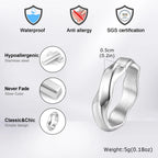 Tunja Twisted Mobius Ring