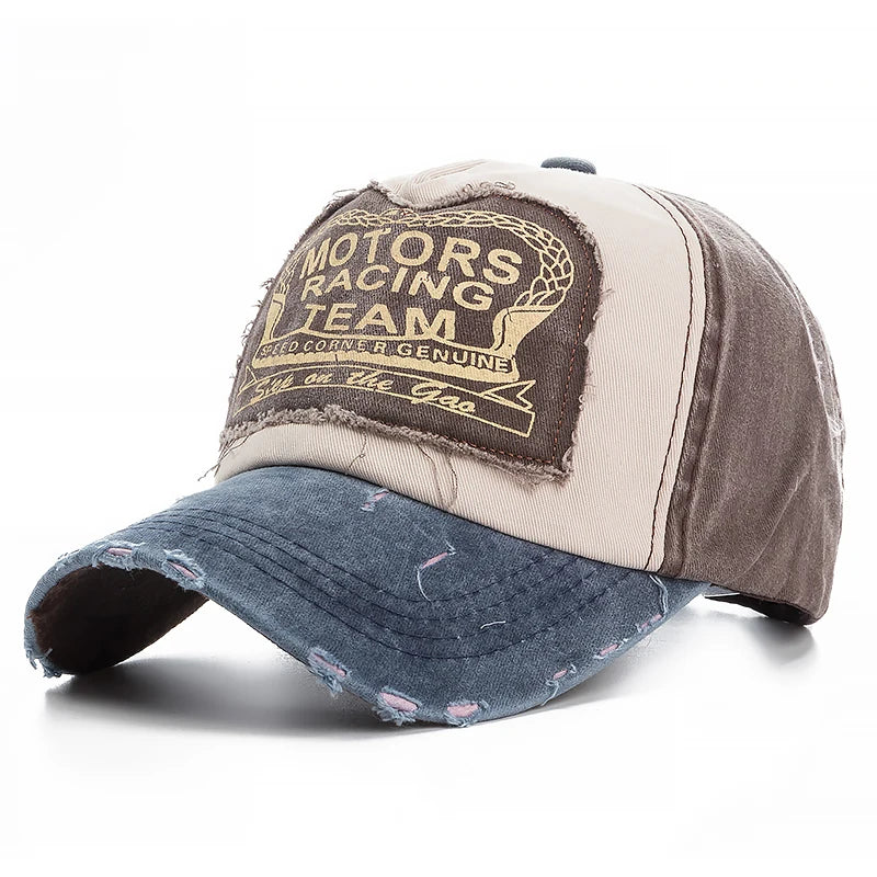 Monza Racing – Men's Vintage Washed Snapback Cap