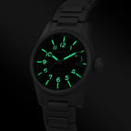 Boderry Landmaster Automatic Watch — Titanium & Sapphire 38mm