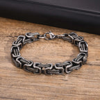 Sorrento Byzantine Bracelet – Stainless Steel 8mm