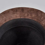 Mendoza Leather Stetson — Wide Brim