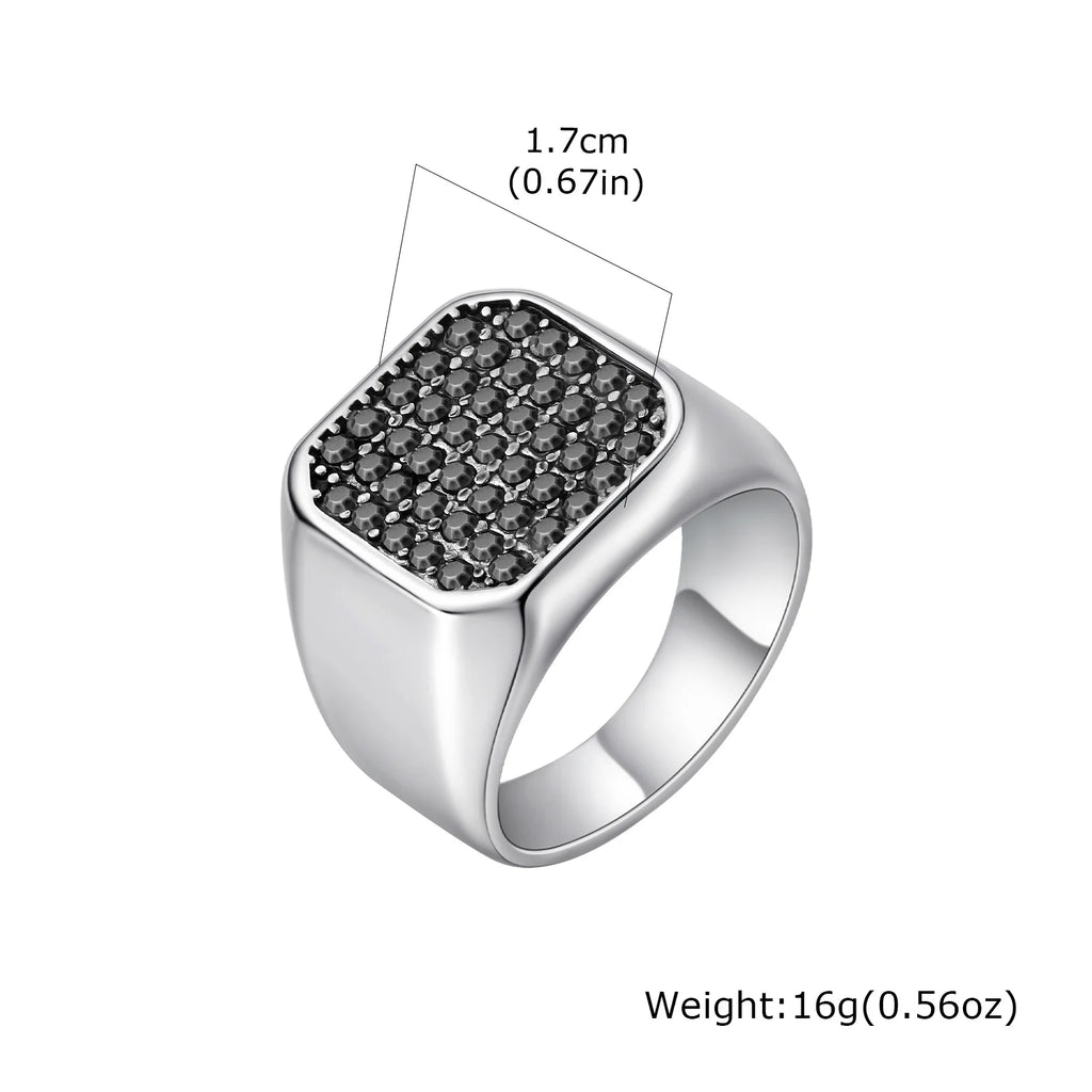 Teotihuacán Zircon Ring
