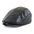 Ambato Faux Leather Flat Cap