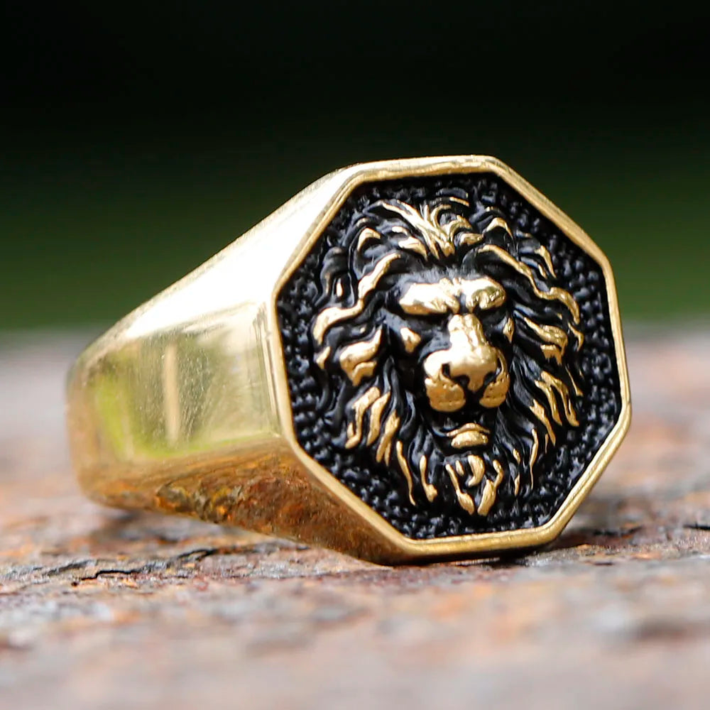 Leon Guard men's signet ring