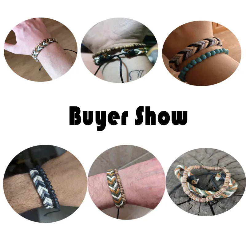 Natural Stone Couple Bracelet Set – Handmade Connection Jewelry