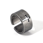 Lecce cross men's ring
