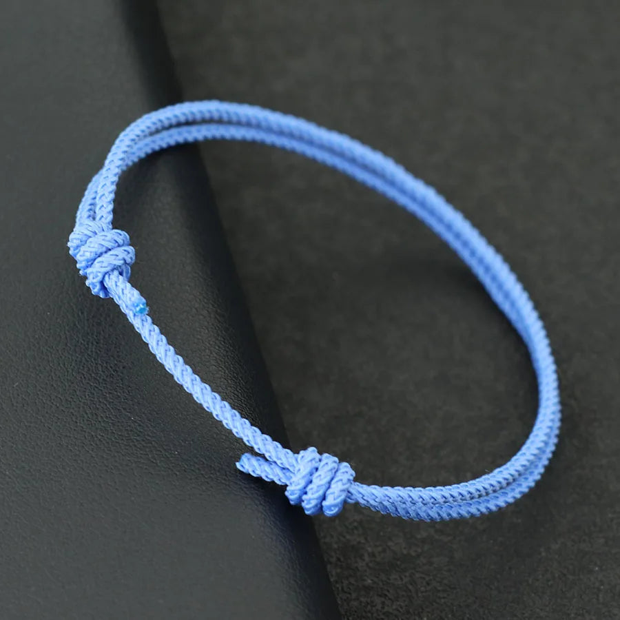 Minimalist String Bracelet – Adjustable Handmade Everyday Accessory
