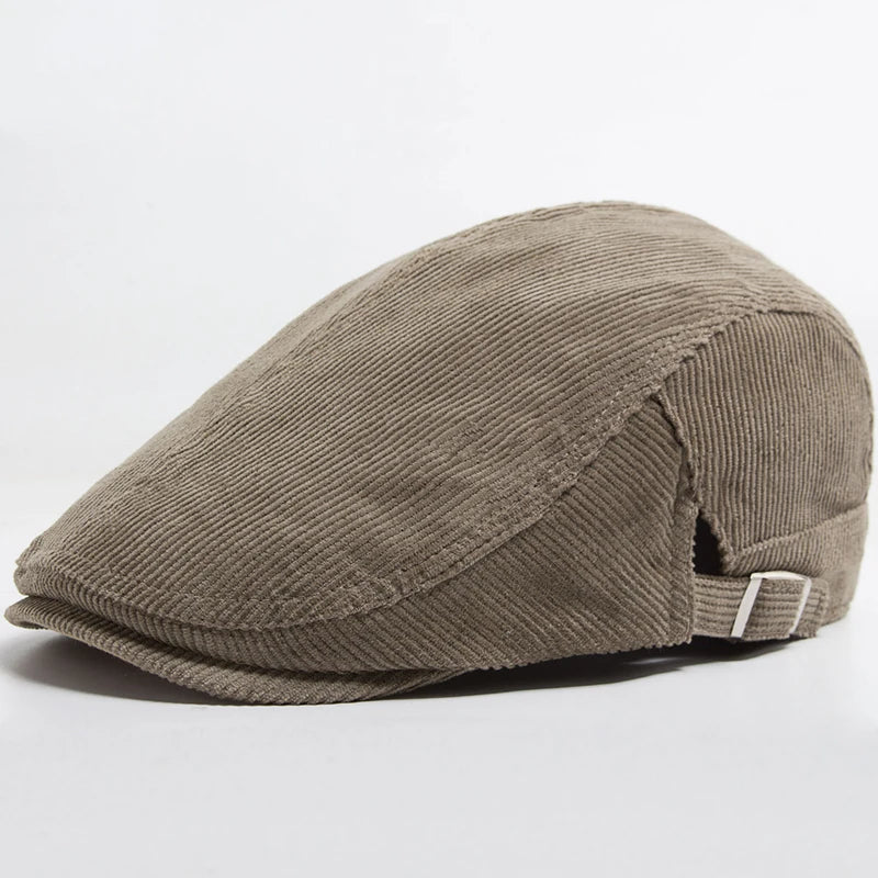 Caesaraugusta corduroy beret for men