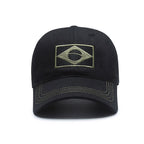 Brasil Snapback – Men's Flag Embroidered Sport Cap
