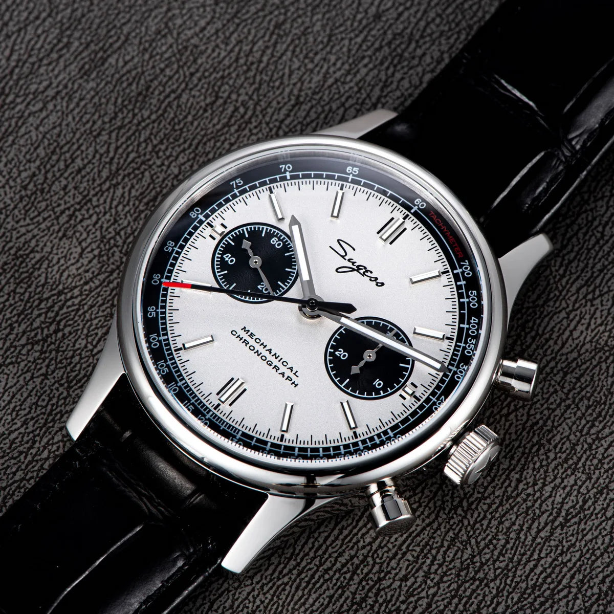 Sugess 1963 Pilot Chronograph — Seagull ST1901 & Sapphire 38mm