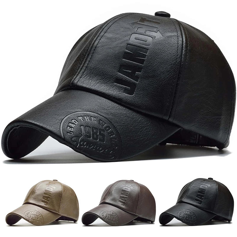 Brindisi Eco Leather – Men's Adjustable Baseball Cap