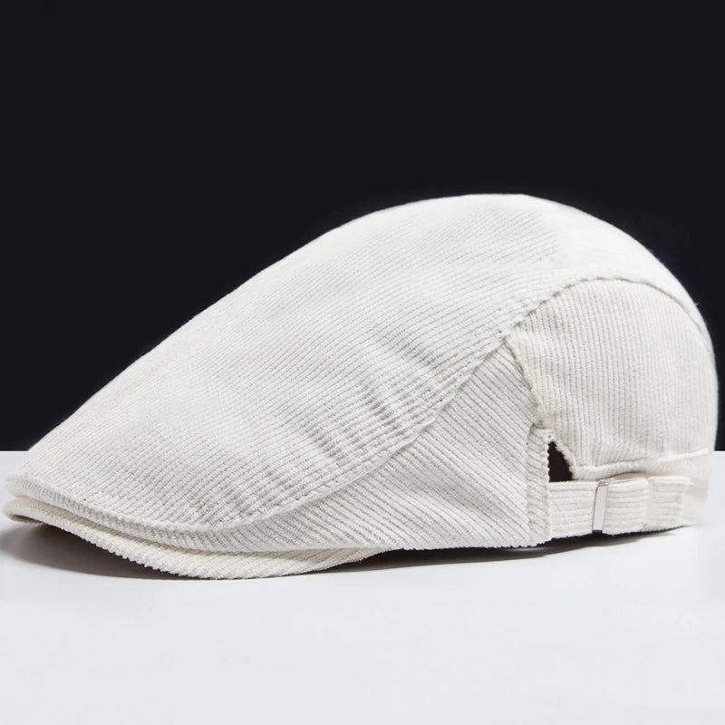 Caesaraugusta corduroy beret for men