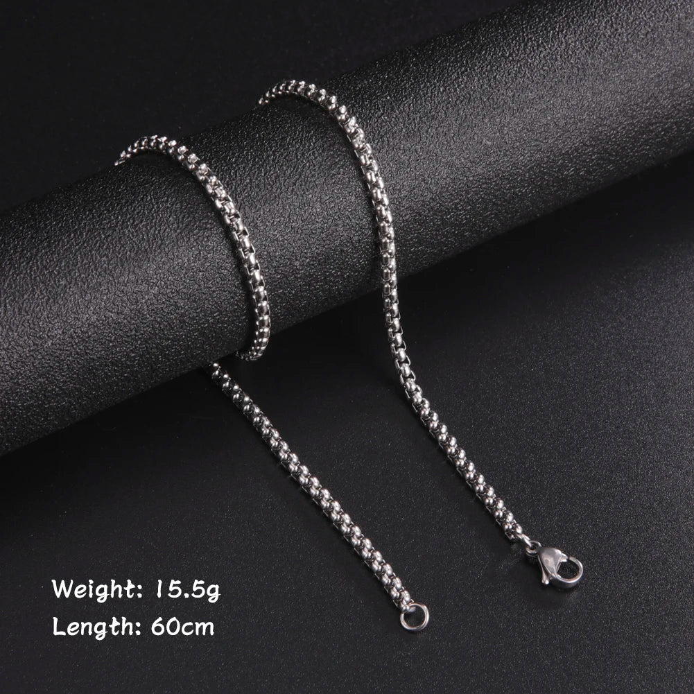 Onyx Chain Necklace