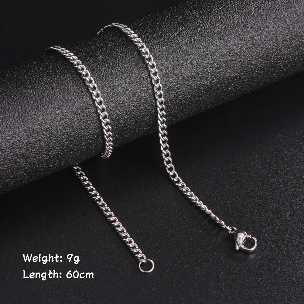 Onyx Chain Necklace
