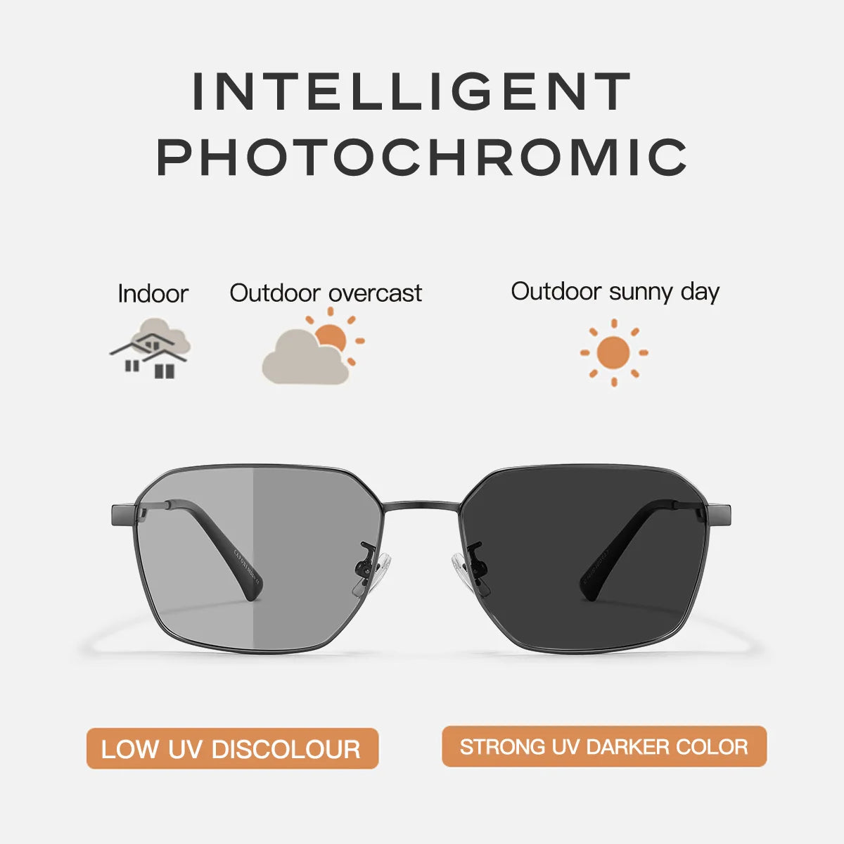 Frontal — Oaxaca Rectangle Sunglasses