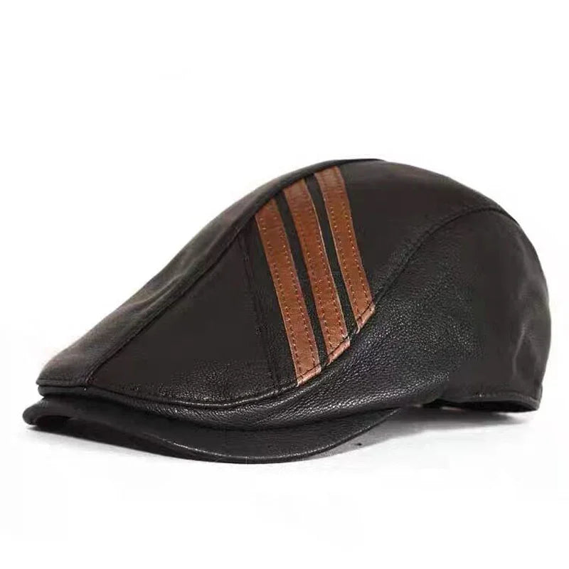 Comayagua Leather Beret — Ear Protection