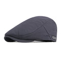 Summer breathable flat cap for men