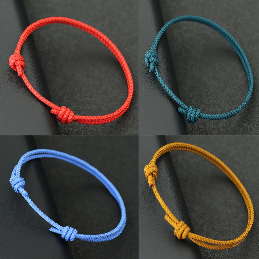 Minimalist String Bracelet – Adjustable Handmade Everyday Accessory