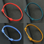Minimalist String Bracelet – Adjustable Handmade Everyday Accessory