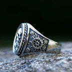 Ravenna Skull men's signet ring