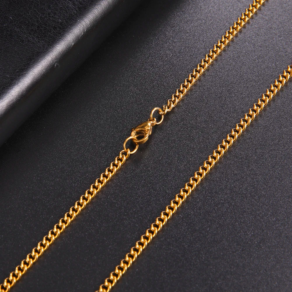 Onyx Chain Necklace
