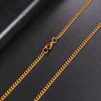 Onyx Chain Necklace