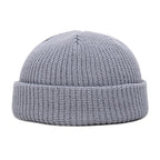 FrostThread Wool Beanie – Warm Knitted Skull Cap with Short Thread Design, Elastic and Unisex, Ideal for Casual Winter and Hip Hop Style