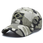 Brasil Snapback – Men's Flag Embroidered Sport Cap